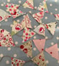  Mini Cotton Fabric Bunting 