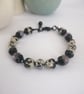 Dalmatian jasper beaded bracelet - Image 6