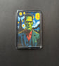 rankenstein's Starry Night Fridge Magnet – Gothic Horror Acrylic Decor