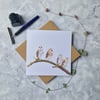 Barn Owl Greetings Card