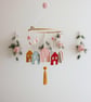 Baby Girl Craft Kit -  Colourful Cot Mobile  - Image 1