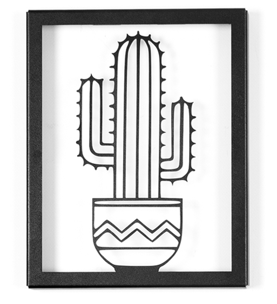 Cactus- Metal Wall Art