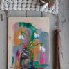 Still life flower painting 