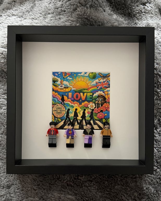 The Beatles Brick Frame