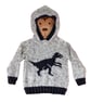 Knitting Pattern Dinosaur Hoodie (Velociraptor).  Digital Pattern - Image 2