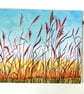 Set of Four Colourful Fen Scene and Woodland Blank Greeting Cards - Image 2