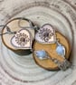 Folklore Design Heart Disc Earrings - Image 6