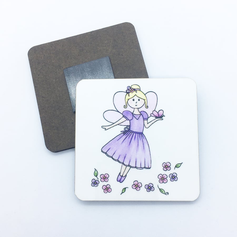 Flower Fairy Magnet - Fridge Magnet