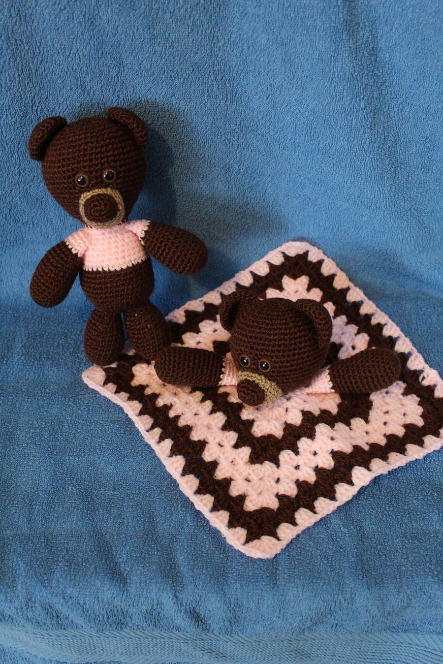 Baby's 1st teddy comforter sets