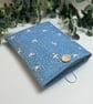 Handmade Padded Book Bag:  Seagull Book Cover, Book Protector - Image 3