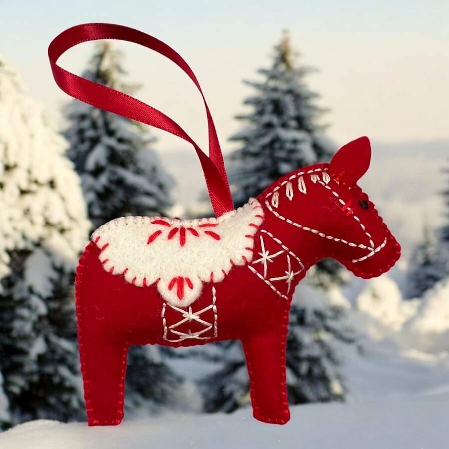 Decoration Traditional Dala Horse