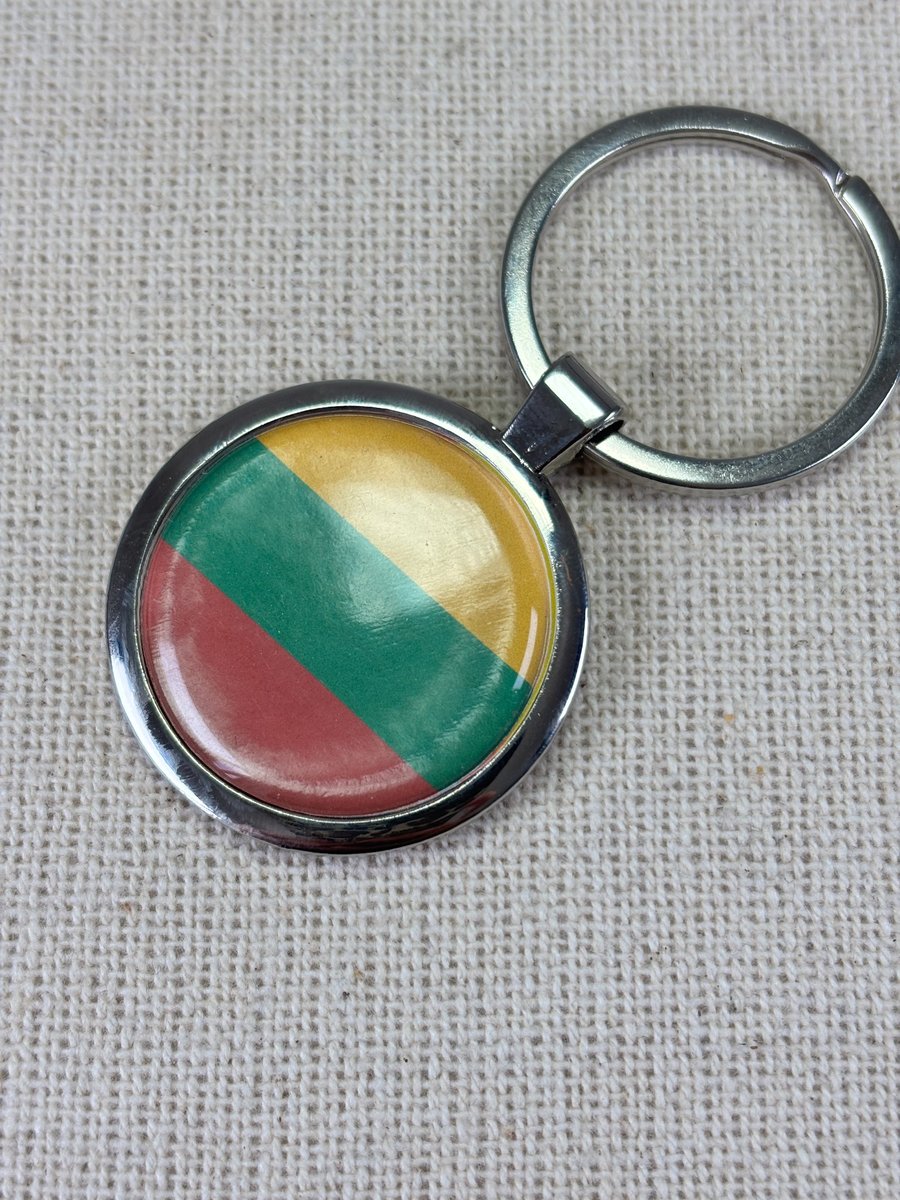 Lithuania Flag Keyring