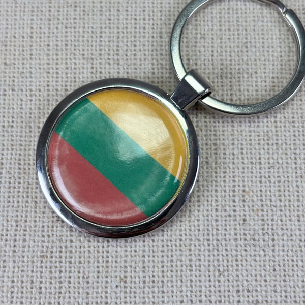 Lithuania Flag Keyring