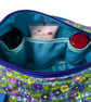 Large wash bag in Liberty cotton, floral toiletries bag with handles and pocket. - Image 9