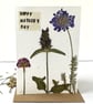 Handmade Mother's Day Card, Real Pressed Flowers - Image 6