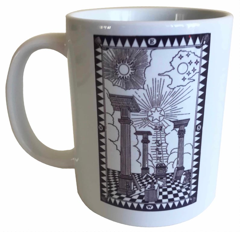 First Degree Tracing Board - Masonic - 11oz Ceramic Mug