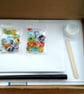 Create your own cards kit, glass cards to spark creativity, letterbox kit, desig - Image 3