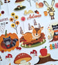 Autumn die cuts pumpkin patch friends, card toppers embellishments - Image 3