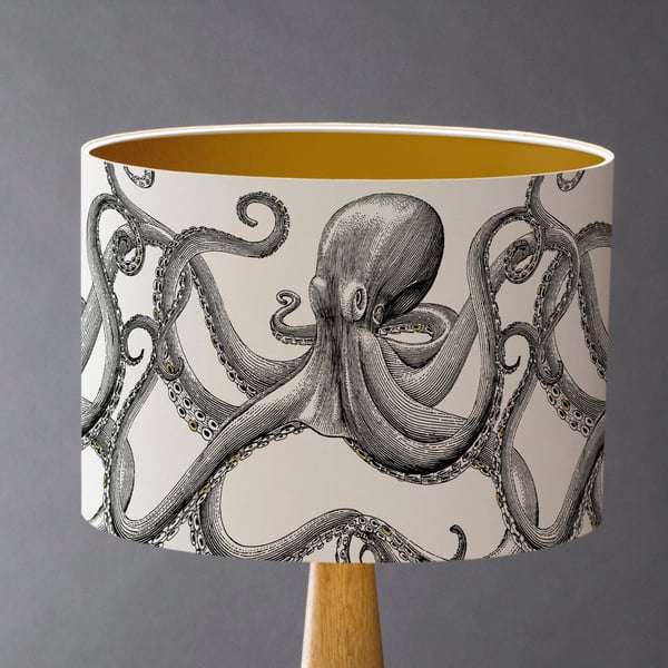 Let's Twist Again Octopus Lampshade