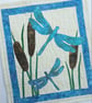 Iridescent Dragonflies Kit Art Quilt  - Image 6