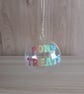 Pony Treats Fillable Bauble Christmas Tree Decoration Horse Treat Storage