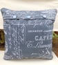 Complete cushion machine stitched patchwork country style  - Image 2