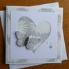 Butterfly Card - Heart Aperture