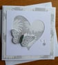 Butterfly Card - Heart Aperture