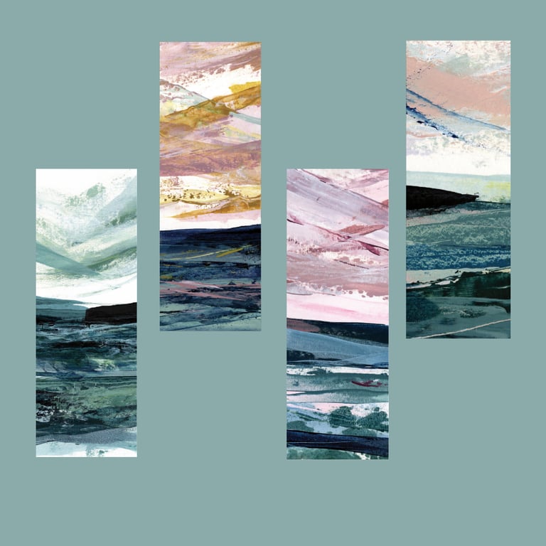 Seascape Bookmark Set 1