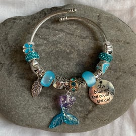 Bracelet - Charm Blues