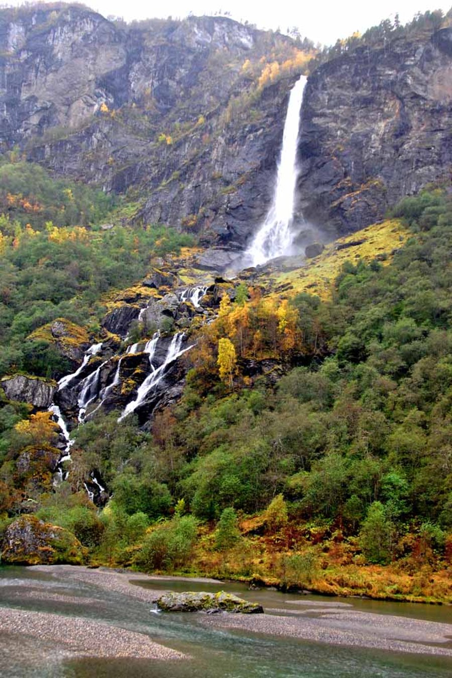 Flamsdalen Valley Flam Norway Scandinavia Photograph Print