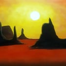Monument Valley Original Painting