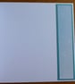 Neutral New Baby Card - Over the Moon for you - Rabbit With Clouds - Aqua - Image 4