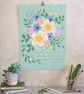 Matisse Flower Quote floral art print - Image 2