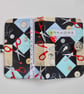 Sewing needle case in sewing-themed fabric - Image 5