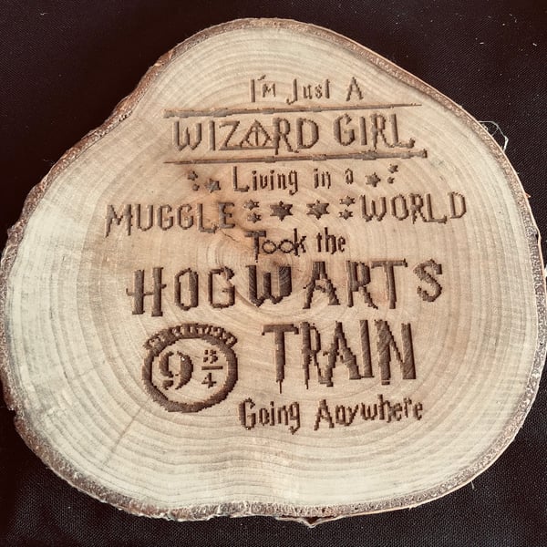 Just a Girl in a Wizard World Sign