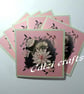 Astrantia Flower Notelets Pack Of 6 - Image 1