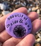 Beautiful Inside & Out Pebble Magnet - Image 2