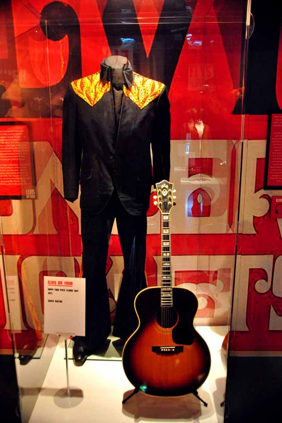 Elvis Presley On Tour Exhibition O2 Arena Photograph Print