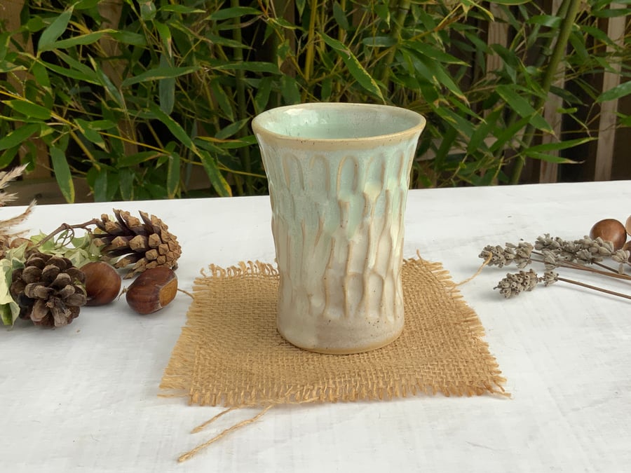 Handmade Make-up Brush Pot; Toothbrush Holder