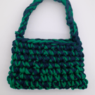 Crocheted shoulder bag 