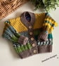 Luxury Baby Hand Knitted Cardigan  3 -9 months size - Image 1