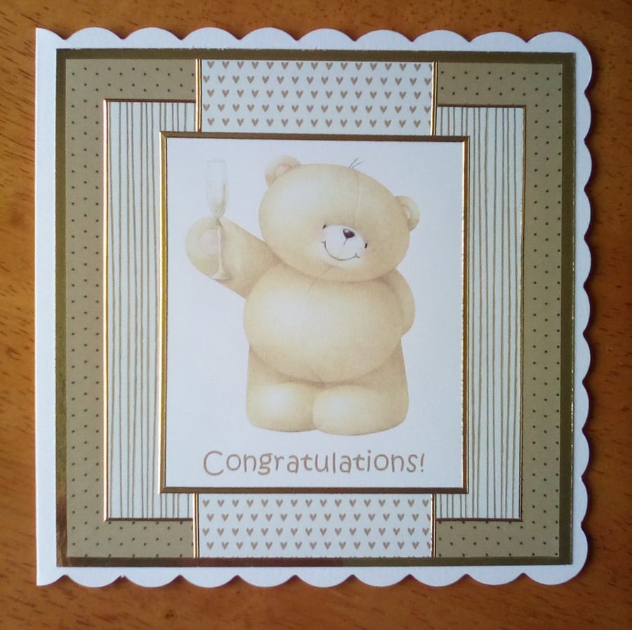 Forever Friends Cngratulations Card