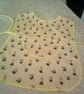 Pale Yellow with Minions Child's Tabard Apron - Image 4