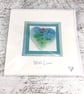 Card ‘With Love’ with Detachable Glass Meadow Heart - Image 5