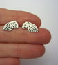 Leopard stud earrings, animal jewellery, enamel jewellery - Image 5