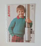 VINTAGE KNITTING PATTERN Boys Textured Sweater - Image 5