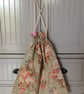 Drawstring lined bag, lined drawstring bag - Image 1