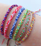 Cord Friendship Bracelets - Welsh Colours - Image 8