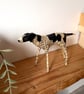 Handmade Pet Portrait Paper Model - Custom Pet Memorial Dog Cat Gifts Home Decor - Image 1